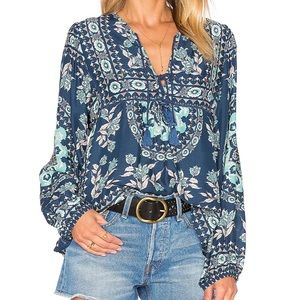 Spell Pandora Blouse XS in Night Garden